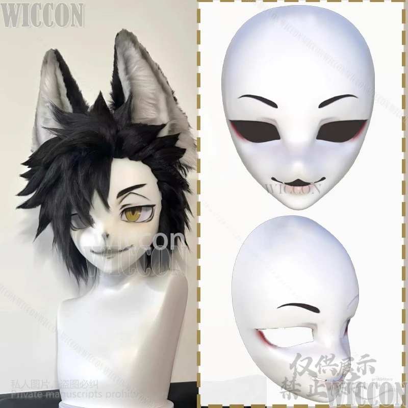 Kawaii Furry Skull Mask Kig Fursuit Cosplay Kigurumi Base Cat Fox Head Skull Mask Halloween Comic Con DIY Thicken Plastic Mask
Kawaii Furry Skull Mask Kig Fursuit Cosplay Kigurumi Base Cat Fox Head Skull Mask Halloween Comic Con DIY Thicken Plastic Mask