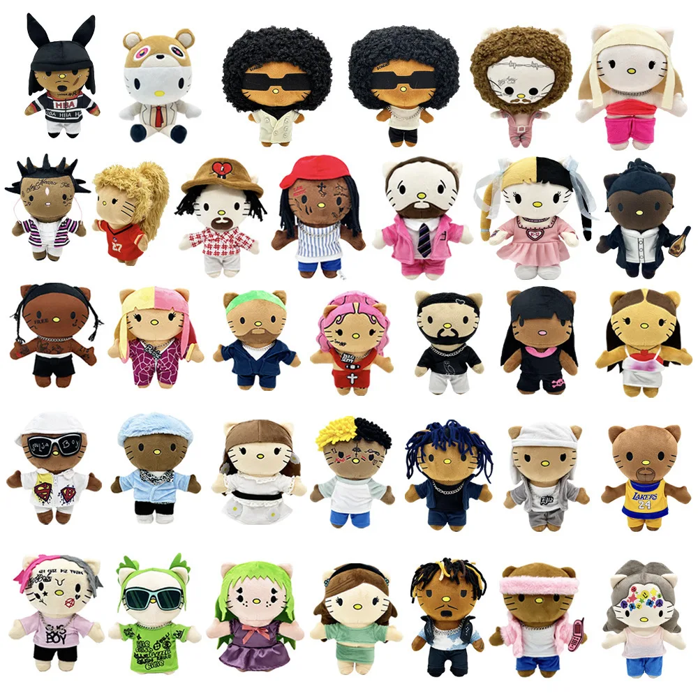 Multiple Styles Hello Kitty Eminem xxxtentacion Frank Ocean Plush Doll with Clothes Stuffed Soft Plush Toys Fans Collect Gifts
Multiple Styles Hello Kitty Eminem xxxtentacion Frank Ocean Plush Doll with Clothes Stuffed Soft Plush Toys Fans Collect Gifts