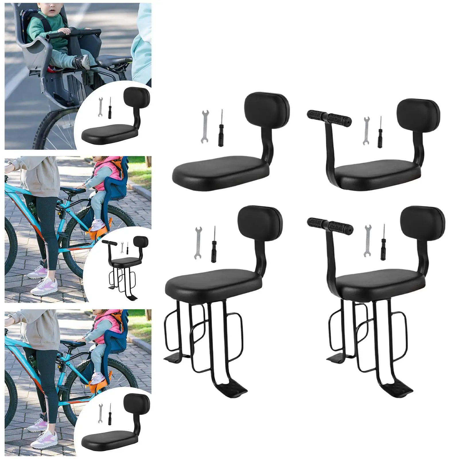 Rear Mounted Kids Bike Seat for Mountain Bikes, Waterproof, Ergonomic Secure Design
Rear Mounted Kids Bike Seat for Mountain Bikes, Waterproof, Ergonomic Secure Design