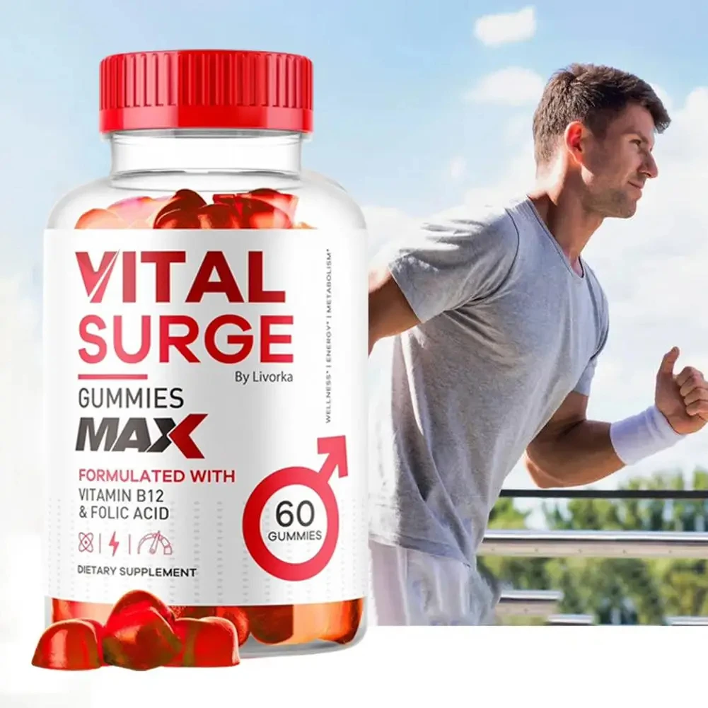Гумки Vital Surge - Максимальная сила Vital Vita Surge 1000MG Advanced Supplement Gummies, Мужская детокс-дополнение VitalSurge
Гумки Vital Surge - Максимальная сила Vital Vita Surge 1000MG Advanced Supplement Gummies, Мужская детокс-дополнение VitalSurge