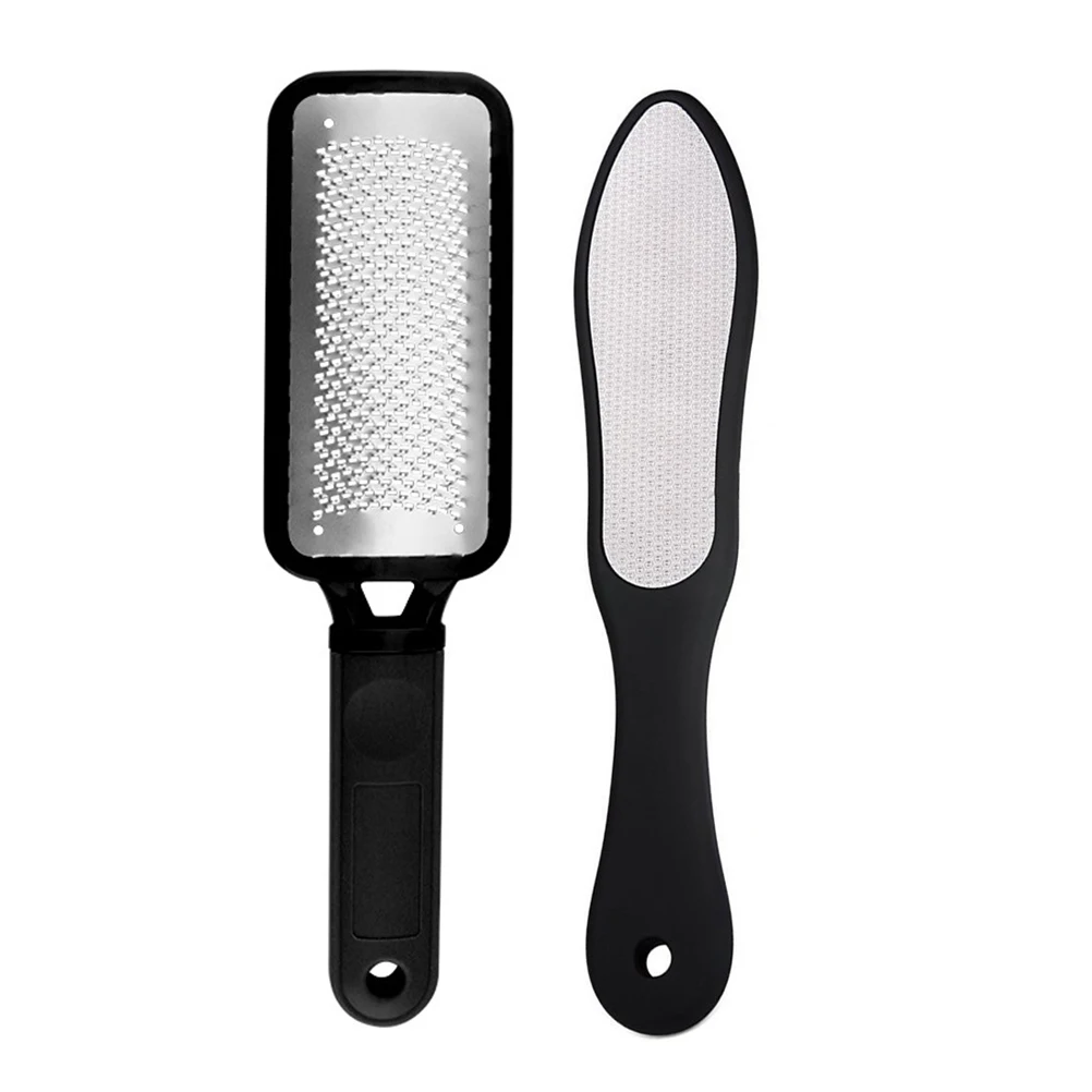 2pcs Stainless Steel Foot File Set Waterproof Callus Remover Tool Dead Skin Removal Pedicure Rasp Ergonomic Handle Size
2pcs Stainless Steel Foot File Set Waterproof Callus Remover Tool Dead Skin Removal Pedicure Rasp Ergonomic Handle Size