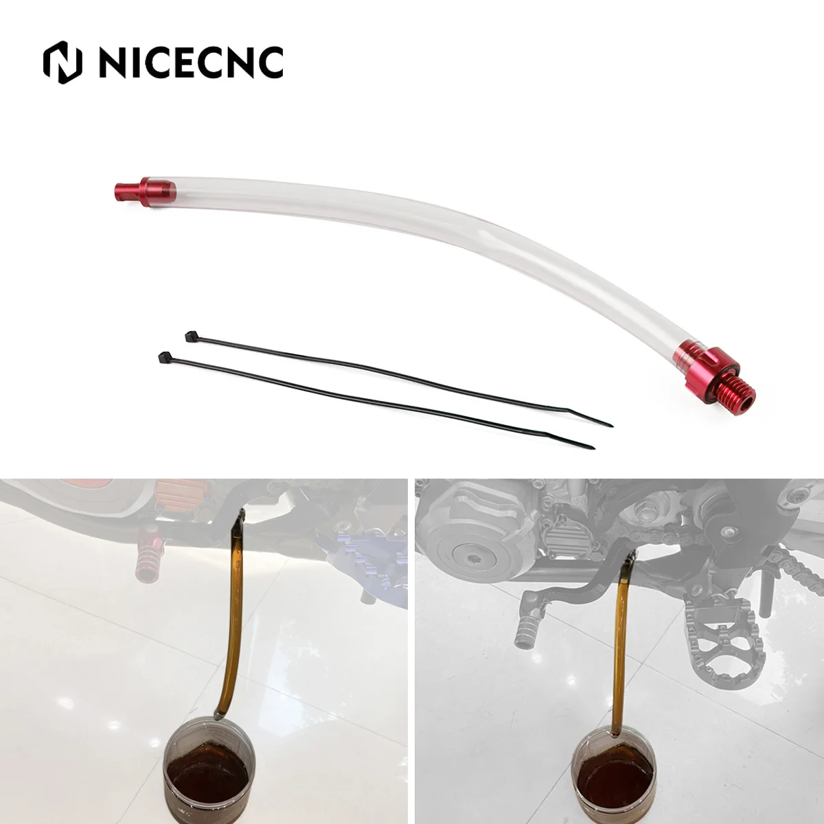 NICECNC For Honda XR650L XR 650L 1993-2025 2024 2023 2022 2021 2020 2019 2018 2017 2016 Motorcycle Oil Drain Tool Kit Aluminum
NICECNC For Honda XR650L XR 650L 1993-2025 2024 2023 2022 2021 2020 2019 2018 2017 2016 Motorcycle Oil Drain Tool Kit Aluminum