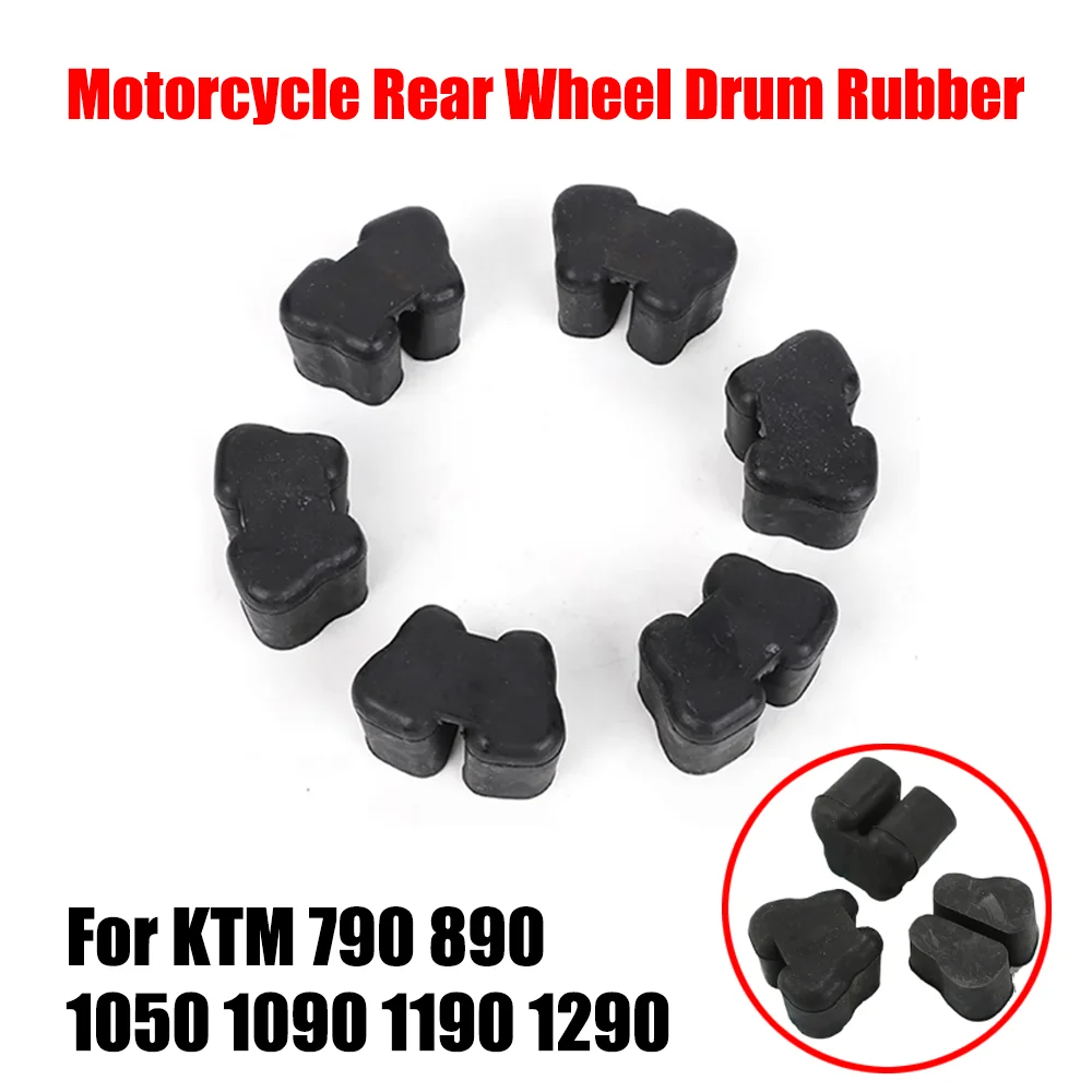 For KTM790 KTM890 KTM1050 KTM 790 890 1050 1090 1190 1290 Motorcycle Rear Wheel Drum Hub Cushion Sprocket Rubber Damper Gasket
For KTM790 KTM890 KTM1050 KTM 790 890 1050 1090 1190 1290 Motorcycle Rear Wheel Drum Hub Cushion Sprocket Rubber Damper Gasket