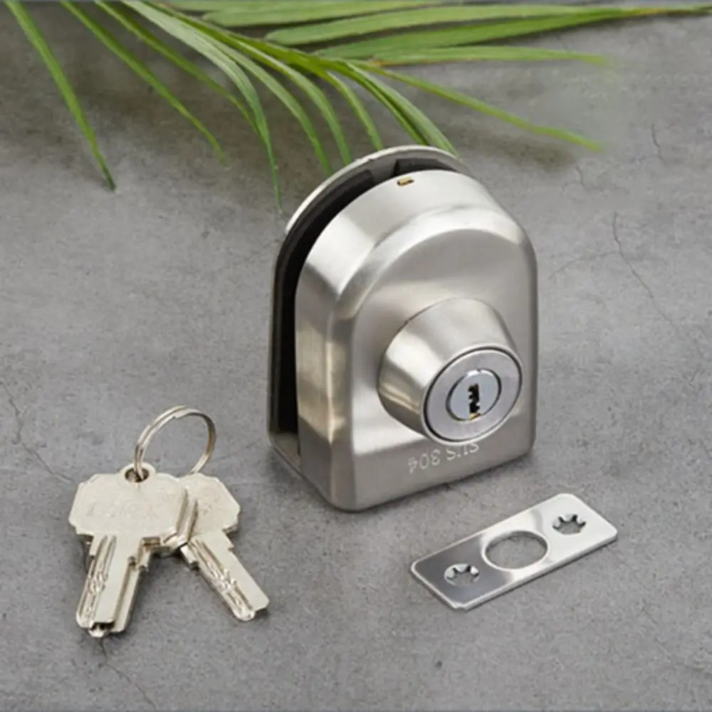 10-12mm Frameless Glass Door Lock with Keys No Need Drilling Glass Display Cabinet Lock Safe Stainless Steel Door Lock Buckle
10-12mm Frameless Glass Door Lock with Keys No Need Drilling Glass Display Cabinet Lock Safe Stainless Steel Door Lock Buckle