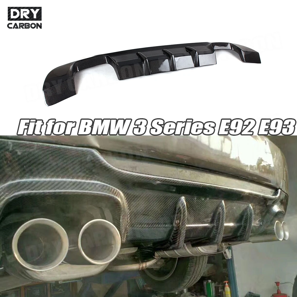 Carbon Fiber Rear Bumper Lip Spoiler for BMW 3 Series E92 E93 M Sport Coupe Convertible 2007-2013 Diffuser FRP
Carbon Fiber Rear Bumper Lip Spoiler for BMW 3 Series E92 E93 M Sport Coupe Convertible 2007-2013 Diffuser FRP