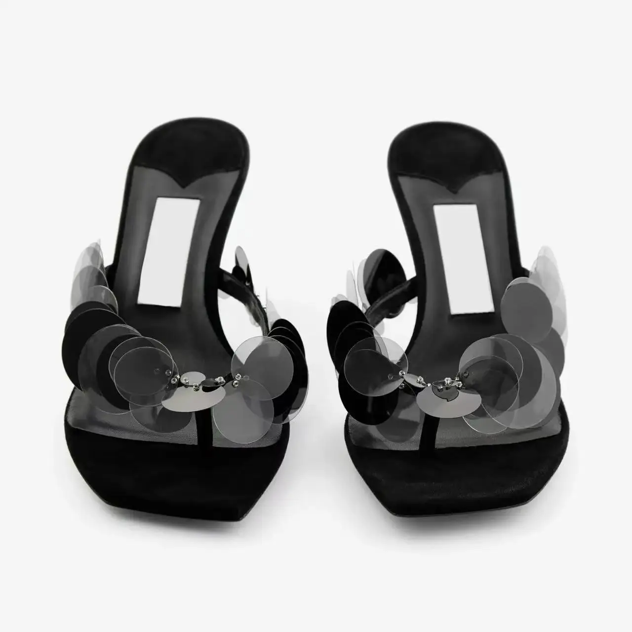 Sequin Square Toe Outdoor Summer Women Slippers Stiletto High Heels Slip On Design Large Size Fashion Style Filp Flops
Sequin Square Toe Outdoor Summer Women Slippers Stiletto High Heels Slip On Design Large Size Fashion Style Filp Flops