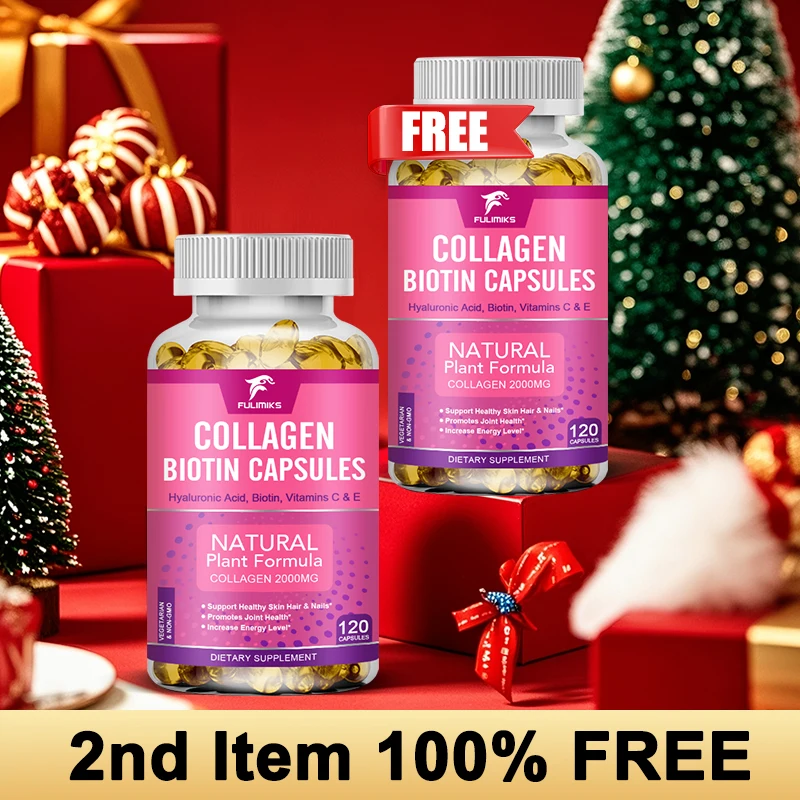 Pure Collagen Biotin Supplement, for Anti-Aging Formula, Thickens Hair, Firms Skin & Boosts Vitality, Stronger Nail, Gluten-Free
Pure Collagen Biotin Supplement, for Anti-Aging Formula, Thickens Hair, Firms Skin & Boosts Vitality, Stronger Nail, Gluten-Free