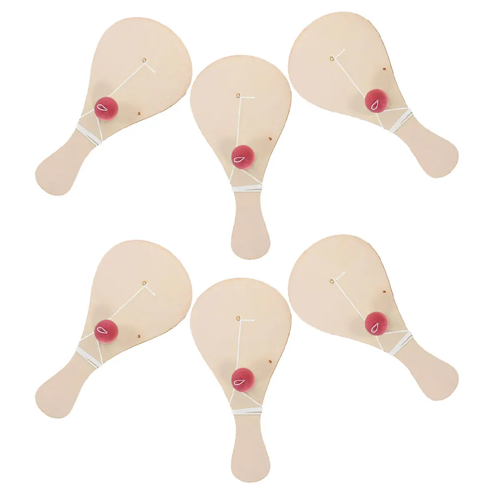 6 Pcs Children Hand Painted Wooden Rackets DIY Craft Supplies Kids Painting Activities Vintage Wood Panel Elastic
6 Pcs Children Hand Painted Wooden Rackets DIY Craft Supplies Kids Painting Activities Vintage Wood Panel Elastic