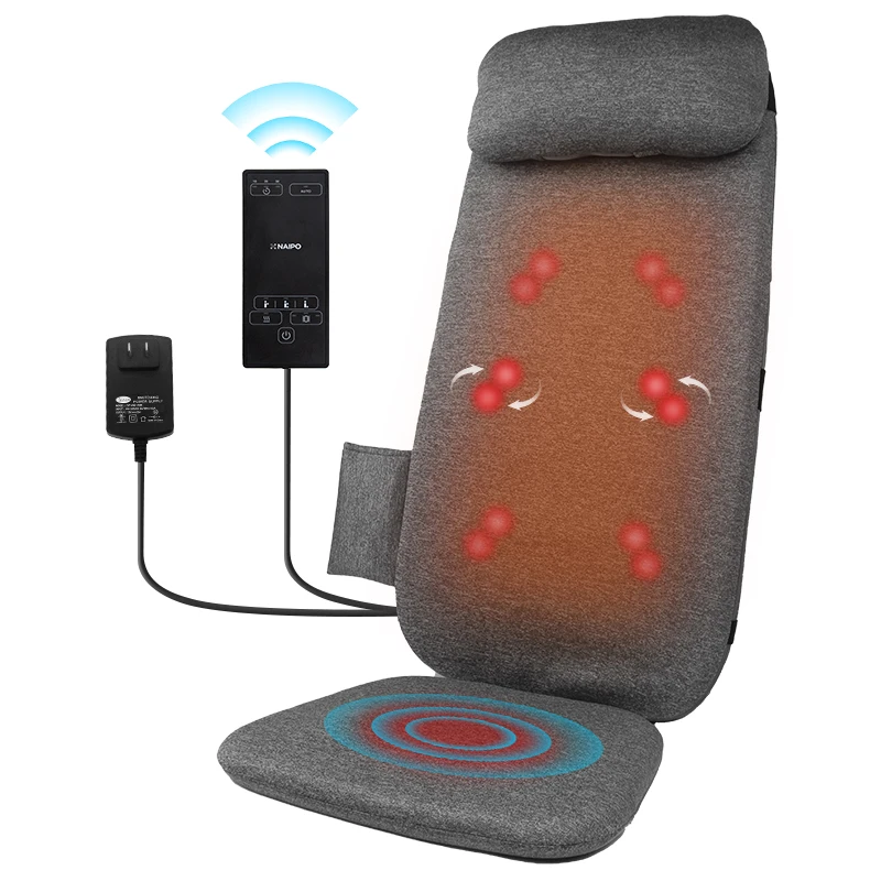 Wholesale Price Electric Heated Back Neck Shiatsu Vibrating Butt Spine Kneading Shiatsu Full Body Car Seat Massage Cushion
Wholesale Price Electric Heated Back Neck Shiatsu Vibrating Butt Spine Kneading Shiatsu Full Body Car Seat Massage Cushion