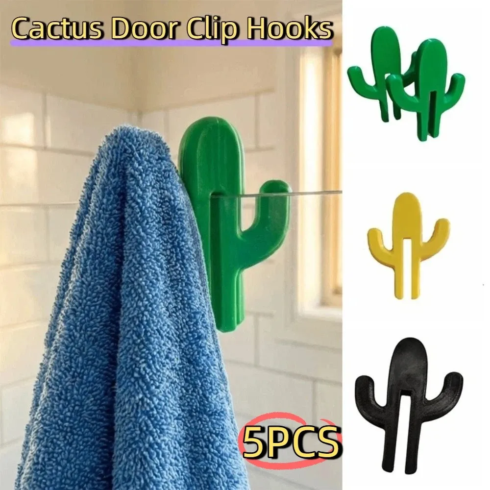 5PCS Multifunctional Cactus Door Clip Hooks Space Saving Plastic Shower Hooks Adjustable No Drilling Installation
5PCS Multifunctional Cactus Door Clip Hooks Space Saving Plastic Shower Hooks Adjustable No Drilling Installation