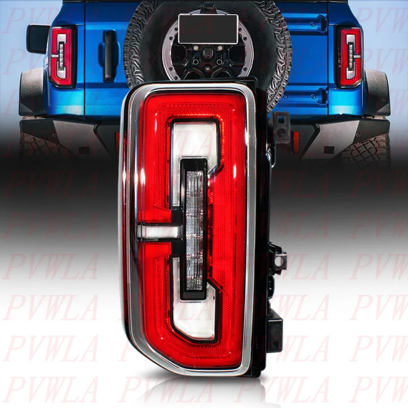 LED Tail Light For Ford Bronco 2021 2022 2023 2024 Car accessories Left Side Rear Lamp Brake Light M2DB-13B505-BJ
LED Tail Light For Ford Bronco 2021 2022 2023 2024 Car accessories Left Side Rear Lamp Brake Light M2DB-13B505-BJ