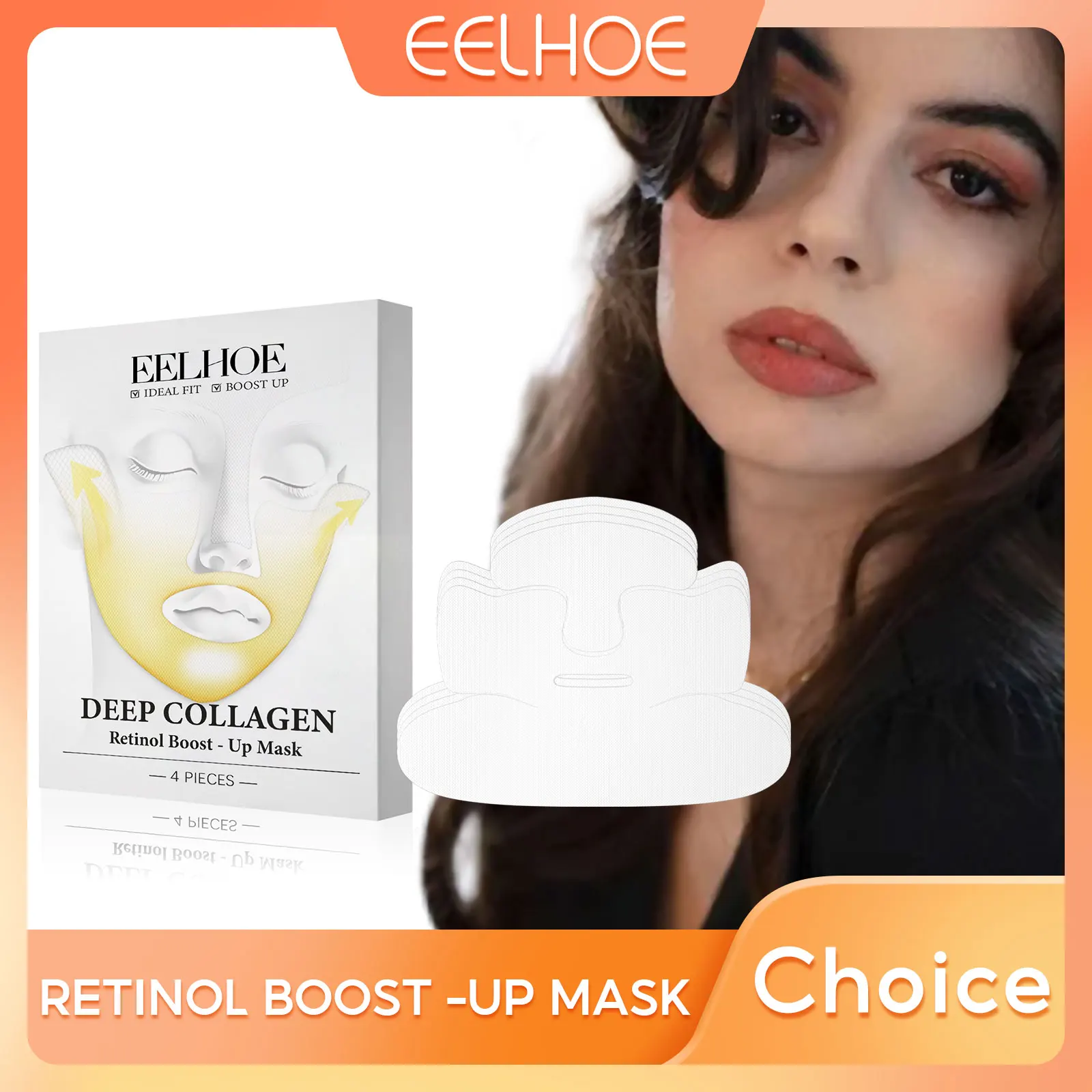 EELHOE V Line Face Lifting Mask Collagen Rejuvenation Anti Sag Tighten Skin Firming Retinol Boost Moisturizer Face Tension Mask
EELHOE V Line Face Lifting Mask Collagen Rejuvenation Anti Sag Tighten Skin Firming Retinol Boost Moisturizer Face Tension Mask