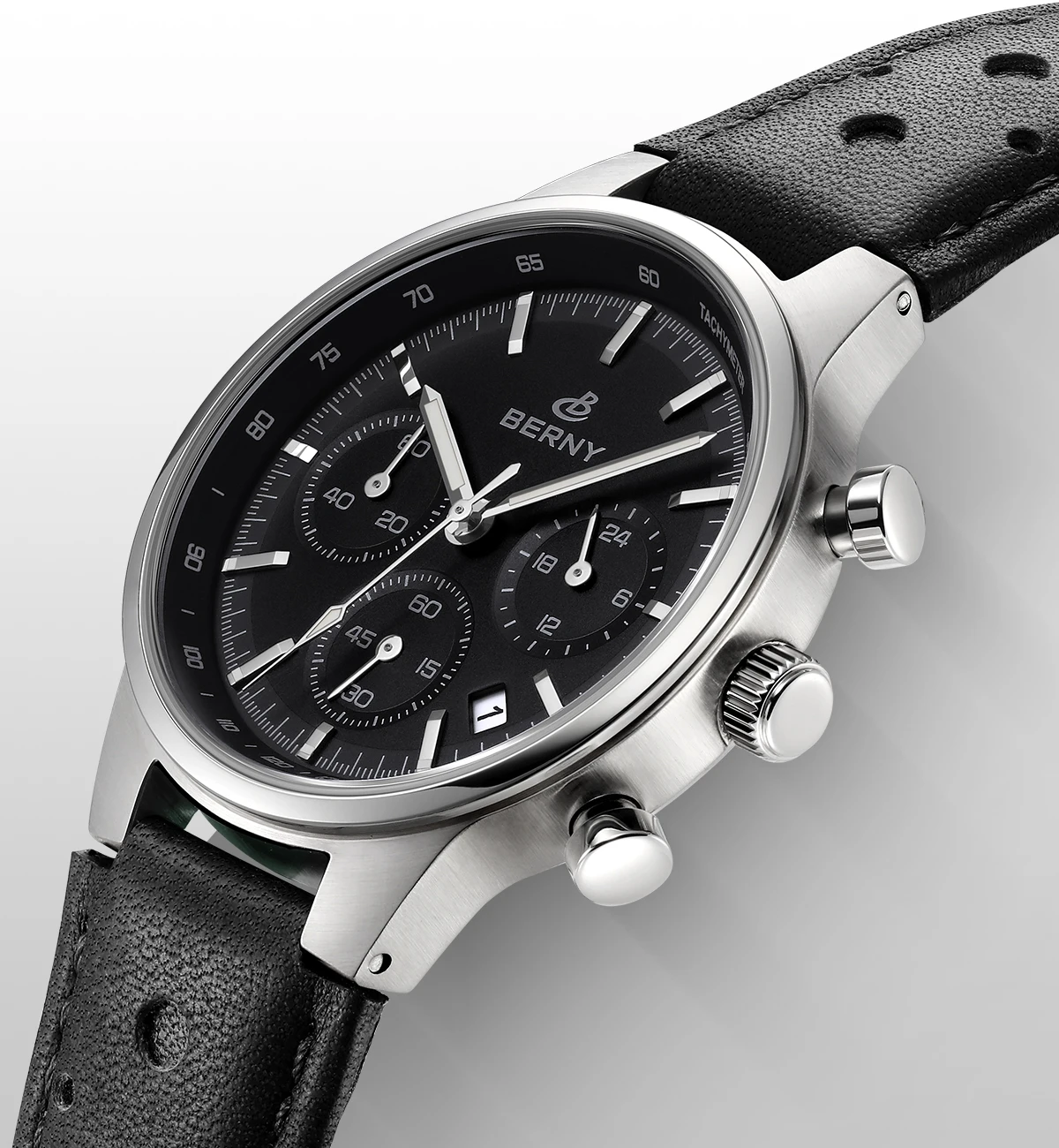 BERNY Chronograph Men's Watches 2025 Sports Top Quality Luxury Quartz Watch For Men Waterproof Sapphire Retro Leather Men Watch
BERNY Chronograph Men's Watches 2025 Sports Top Quality Luxury Quartz Watch For Men Waterproof Sapphire Retro Leather Men Watch