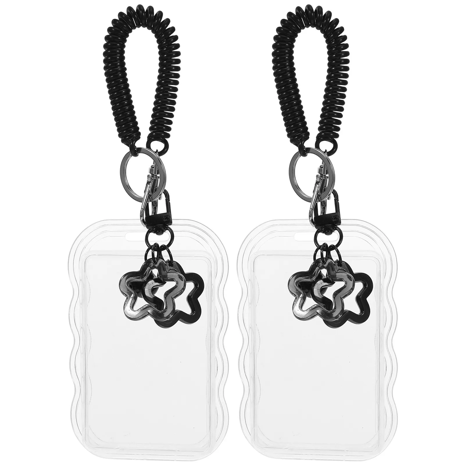 2 шт. прозрачных акриловых держателей для ID-карт, брелоков-звездочек, защитных чехлов для фотокарточек, прозрачных чехлов для бейджей для школы и офиса
2 шт. прозрачных акриловых держателей для ID-карт, брелоков-звездочек, защитных чехлов для фотокарточек, прозрачных чехлов для бейджей для школы и офиса