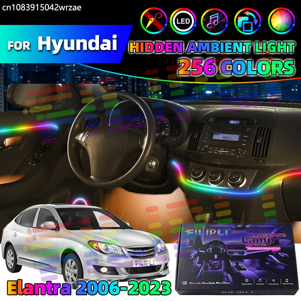 Для Hyundai Elantra 2006-2023, 2020, 2021, 2022, 2029: Автомобильные акриловые светодиодные лампы для создания атмосферы, цветная подсветка салона, световая лента
Для Hyundai Elantra 2006-2023, 2020, 2021, 2022, 2029: Автомобильные акриловые светодиодные лампы для создания атмосферы, цветная подсветка салона, световая лента