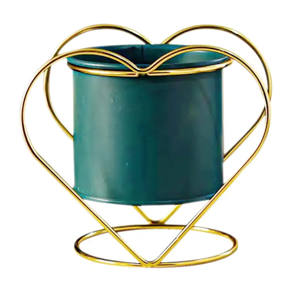 Iron Flower Vase Heart Shaped Planter for Cactus Succulents Decor Metal Vases Simple Style Blue Reusable
Iron Flower Vase Heart Shaped Planter for Cactus Succulents Decor Metal Vases Simple Style Blue Reusable