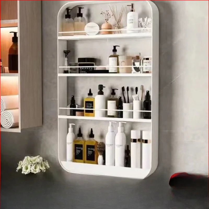 Kitchen condiments, bathroom shelves, wall-mounted non-punching wall multi-layer household condiments storage hangers
Kitchen condiments, bathroom shelves, wall-mounted non-punching wall multi-layer household condiments storage hangers
