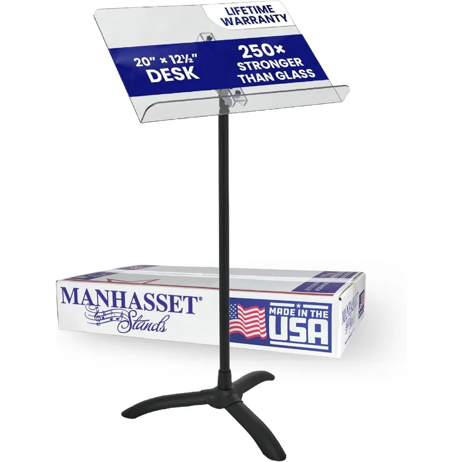 Manhasset Symphony 48 Clear Desk Stand Music 1SKB-CS22SKB
Manhasset Symphony 48 Clear Desk Stand Music 1SKB-CS22SKB