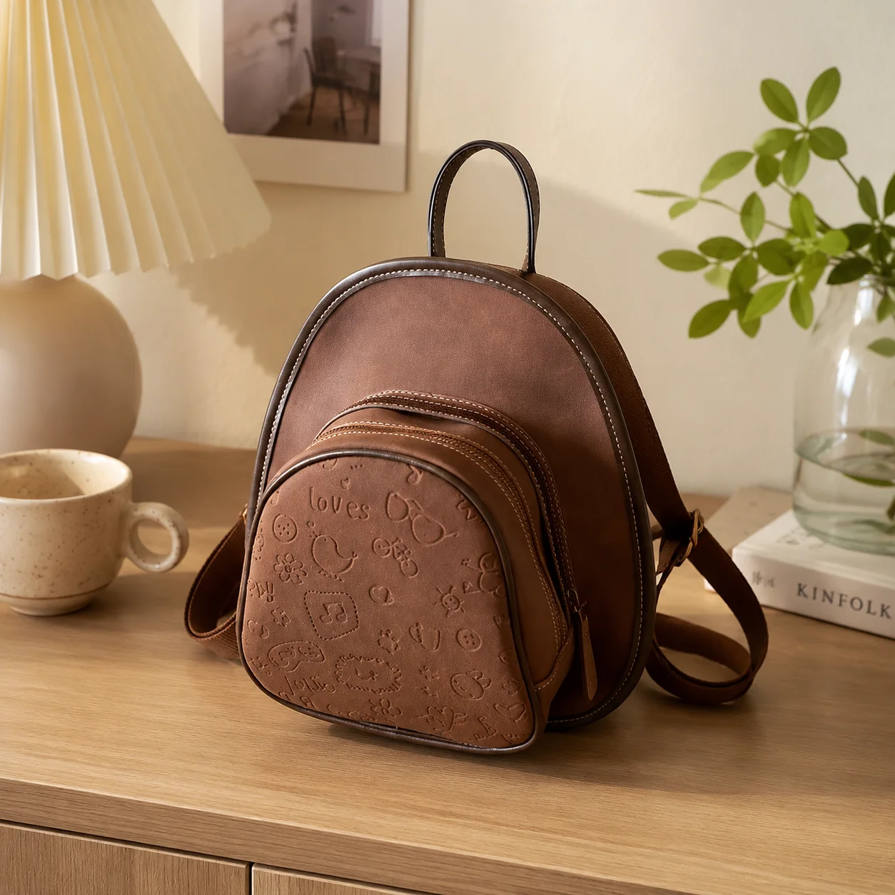 Portable Denim Bucket Hat Backpack Travel Casual Korean Style Matte Texture Girls Shoulder Bag Mini Rucksack
Portable Denim Bucket Hat Backpack Travel Casual Korean Style Matte Texture Girls Shoulder Bag Mini Rucksack