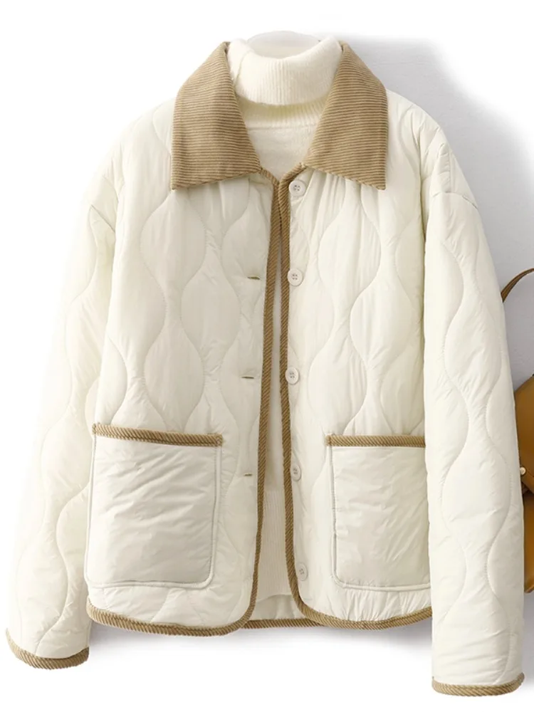 Lightweight Casual Faion Cotton Jaet ort Coat Women Winter Thiened Warm Collar Slimming Small Size Cotton Clothes
Lightweight Casual Faion Cotton Jaet ort Coat Women Winter Thiened Warm Collar Slimming Small Size Cotton Clothes