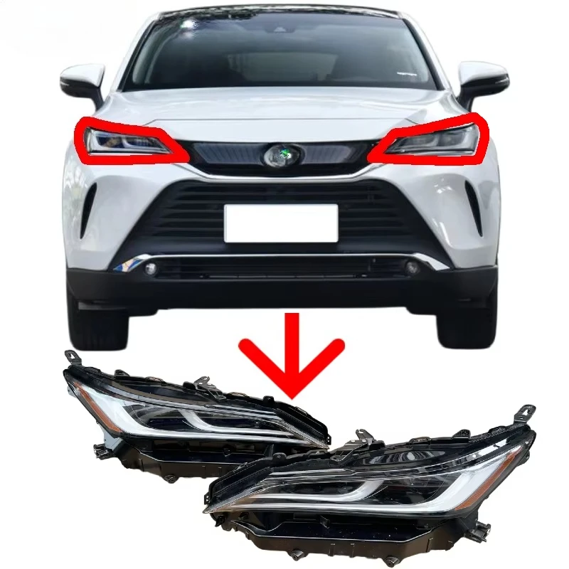 Clearance Price,for Harrier LED Headlights,high Brightness, Energy-saving,front Bumper with Grille,replacement and Repair
Clearance Price,for Harrier LED Headlights,high Brightness, Energy-saving,front Bumper with Grille,replacement and Repair