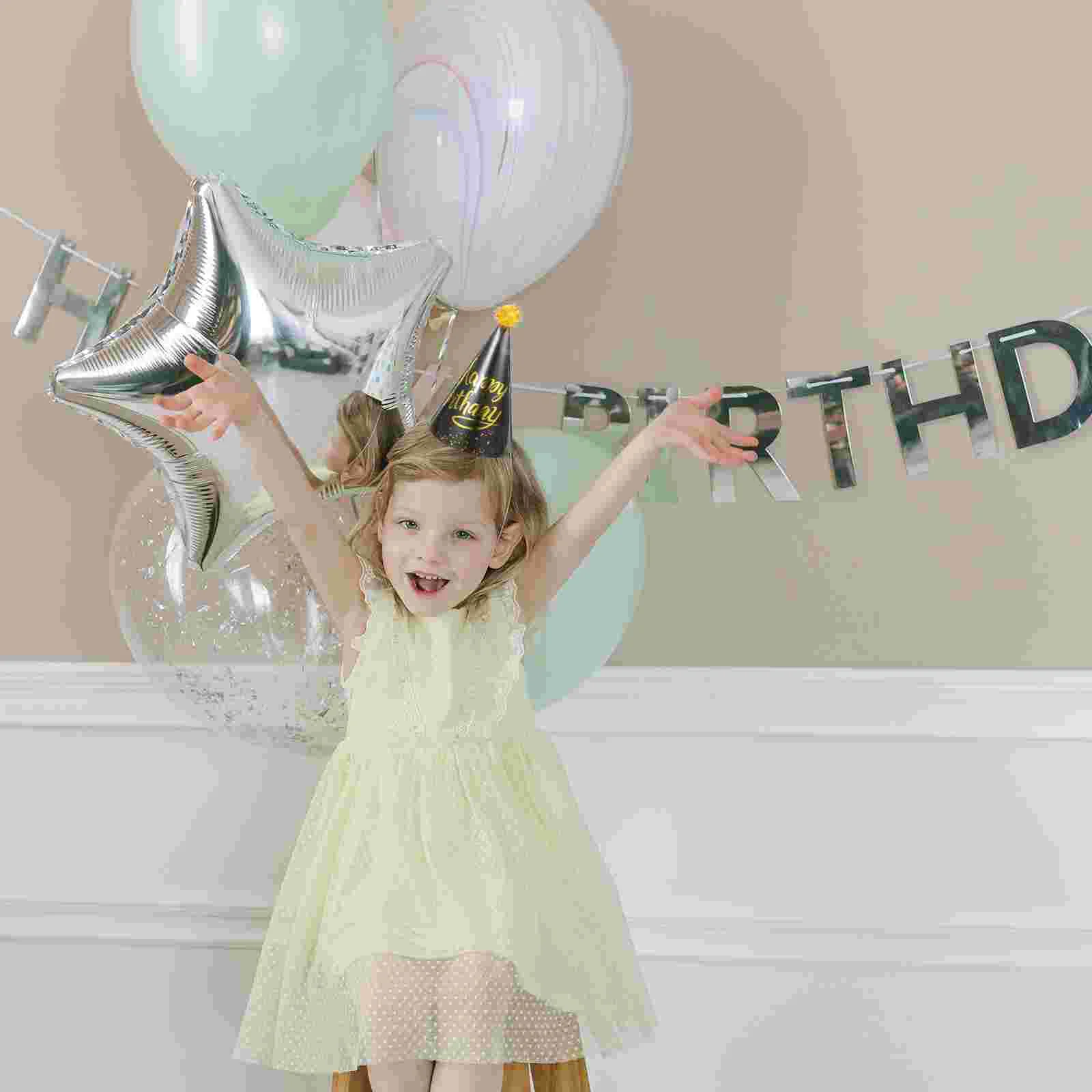 10 Pcs Birthday Hat Party Decoration Supplies Crazy Hats for Kids Croquet Golden Ball Child
10 Pcs Birthday Hat Party Decoration Supplies Crazy Hats for Kids Croquet Golden Ball Child