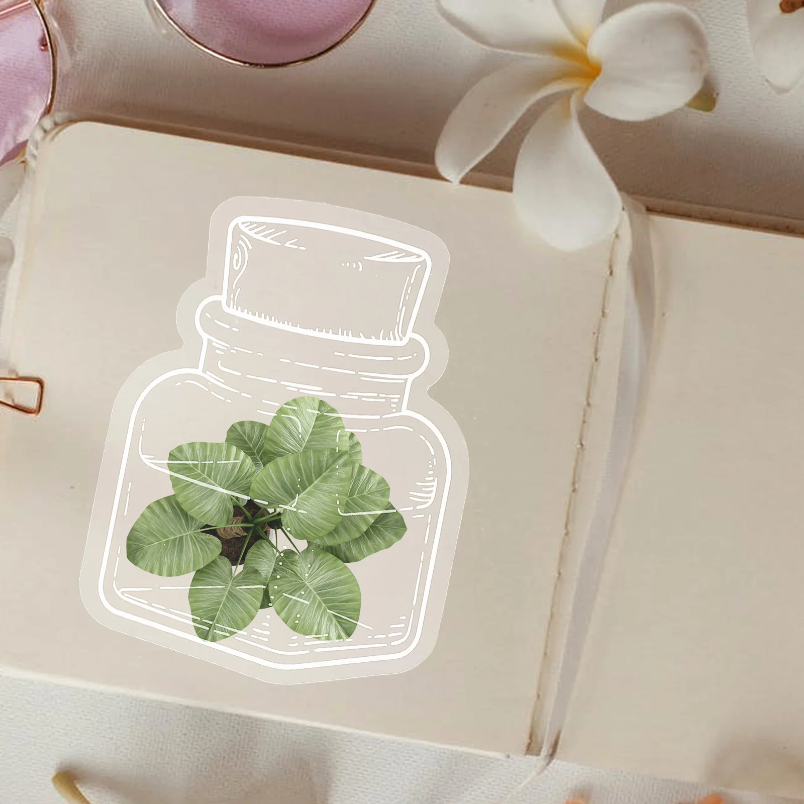 20Pcs Transparent Bottle Shape Decorative Stickers for Scrapbook Journal Planner DIY Clear Stickers Diary Album Craft 
20Pcs Transparent Bottle Shape Decorative Stickers for Scrapbook Journal Planner DIY Clear Stickers Diary Album Craft