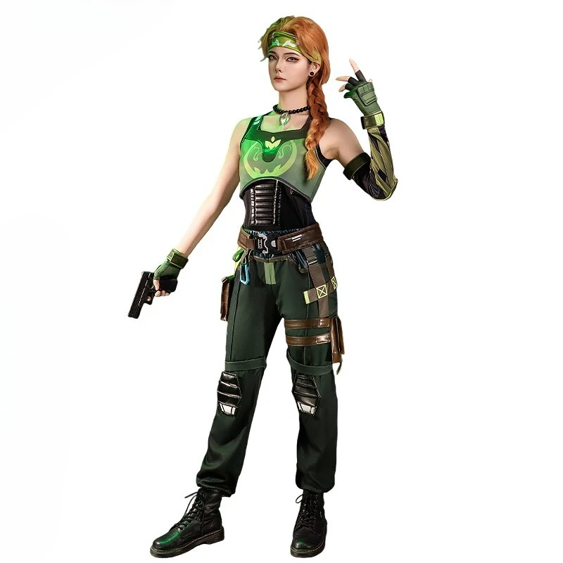 VALORANT Skye Full Set Cosplay Costumes Game Character Halloween Party Masquerade Performance Clothes for Adults
VALORANT Skye Full Set Cosplay Costumes Game Character Halloween Party Masquerade Performance Clothes for Adults