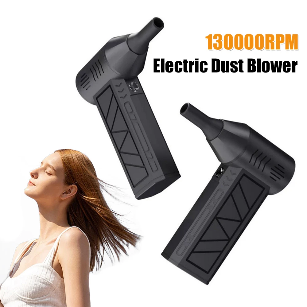 130000RPM Electric Dust Blower with Light Mini Turbo Violent Fan TYPE-C Charging Handheld Air Blower for Home Outdoor Car
130000RPM Electric Dust Blower with Light Mini Turbo Violent Fan TYPE-C Charging Handheld Air Blower for Home Outdoor Car