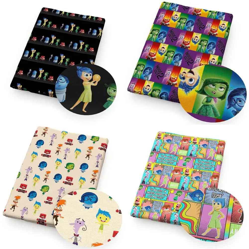 50*145cm Disney Inside Out Polyester Cotton/Pure Cotton Fabric Tissue Sewing Quilting Needlework Material Curtain DIY Bag Cloth
50*145cm Disney Inside Out Polyester Cotton/Pure Cotton Fabric Tissue Sewing Quilting Needlework Material Curtain DIY Bag Cloth