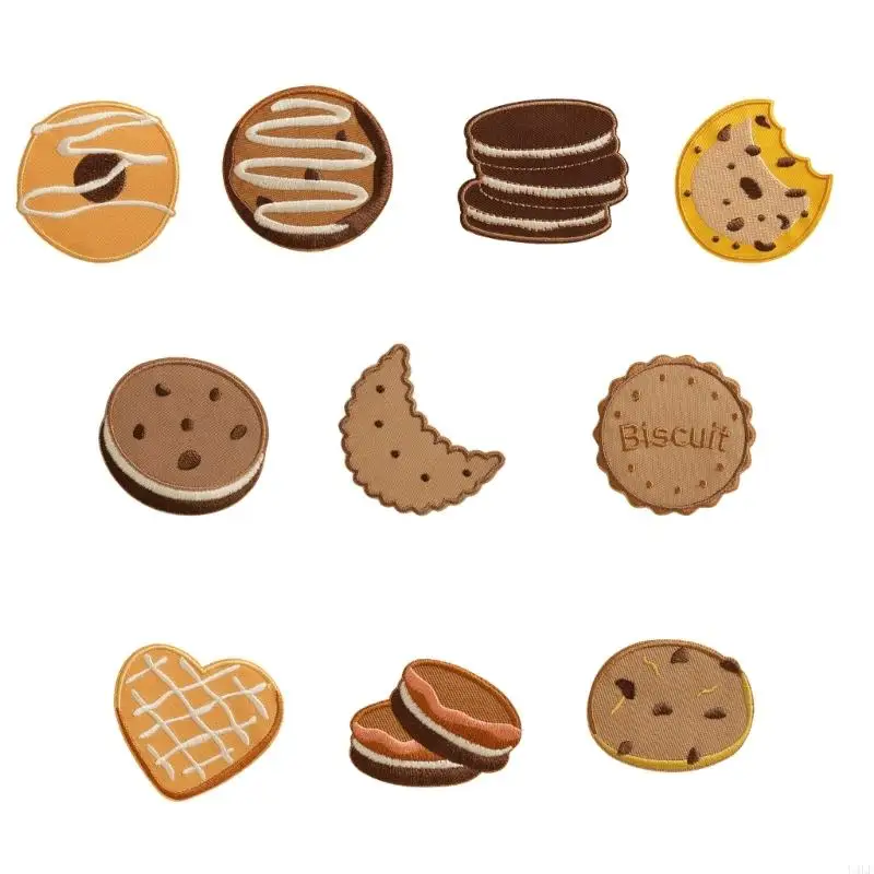 U4LF 10Pcs SelfAdhesive Biscuit Cloth Patches Embroidery Repair Patches For Garment Hat Decorative Sticker For Craft Enthusiast
U4LF 10Pcs SelfAdhesive Biscuit Cloth Patches Embroidery Repair Patches For Garment Hat Decorative Sticker For Craft Enthusiast