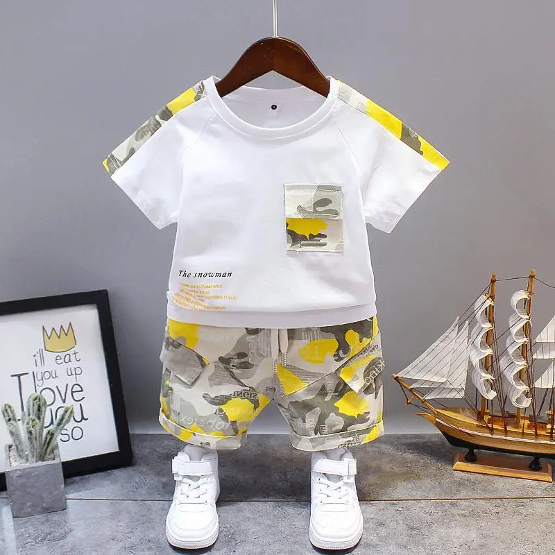 Summer Boys Clothing Sets Children Clothes Suit Fashion T-shirts + Short 2pcs Suit Toddler Casual Clothing Kids Tracksuits
Summer Boys Clothing Sets Children Clothes Suit Fashion T-shirts + Short 2pcs Suit Toddler Casual Clothing Kids Tracksuits