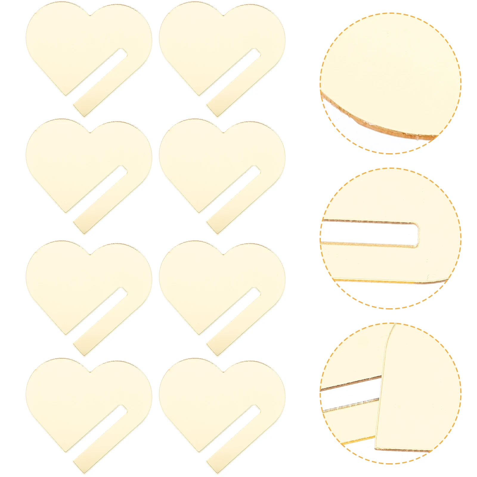30 Pcs Heart-shaped Drink Label Charm Tags Party Markers for Beverage Delicate Small
30 Pcs Heart-shaped Drink Label Charm Tags Party Markers for Beverage Delicate Small