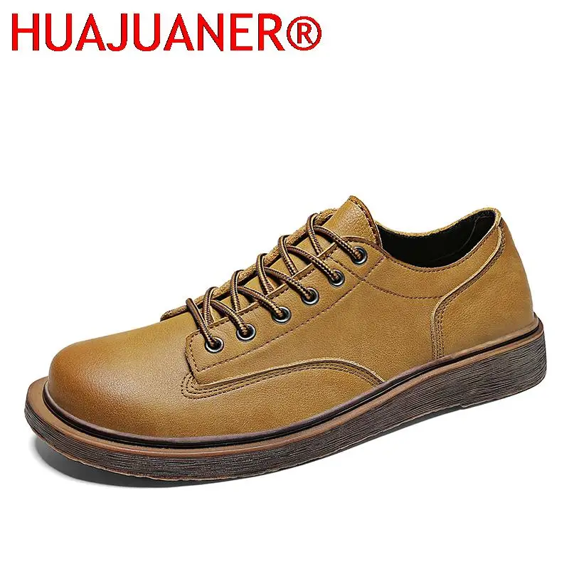 Round Toe Men's Casual Shoes Office Genuine Leather Mens Shoes Comfortable Breathable Lace Up Men Footwear Classic Formal Shoes
Round Toe Men's Casual Shoes Office Genuine Leather Mens Shoes Comfortable Breathable Lace Up Men Footwear Classic Formal Shoes