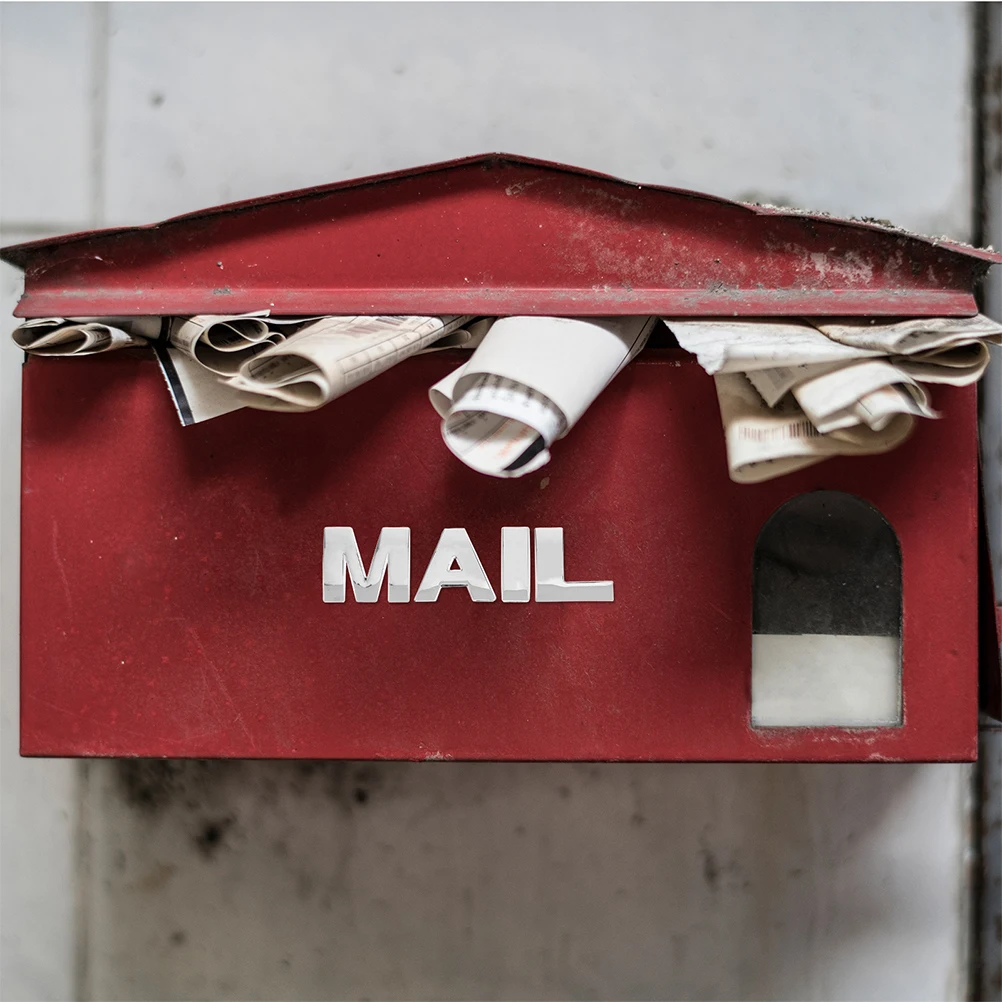 2 Sets Mailbox Sign Metal Letters High Visibility Zinc Alloy Labels Durable Material Easy Installation Decals Mailboxes
2 Sets Mailbox Sign Metal Letters High Visibility Zinc Alloy Labels Durable Material Easy Installation Decals Mailboxes