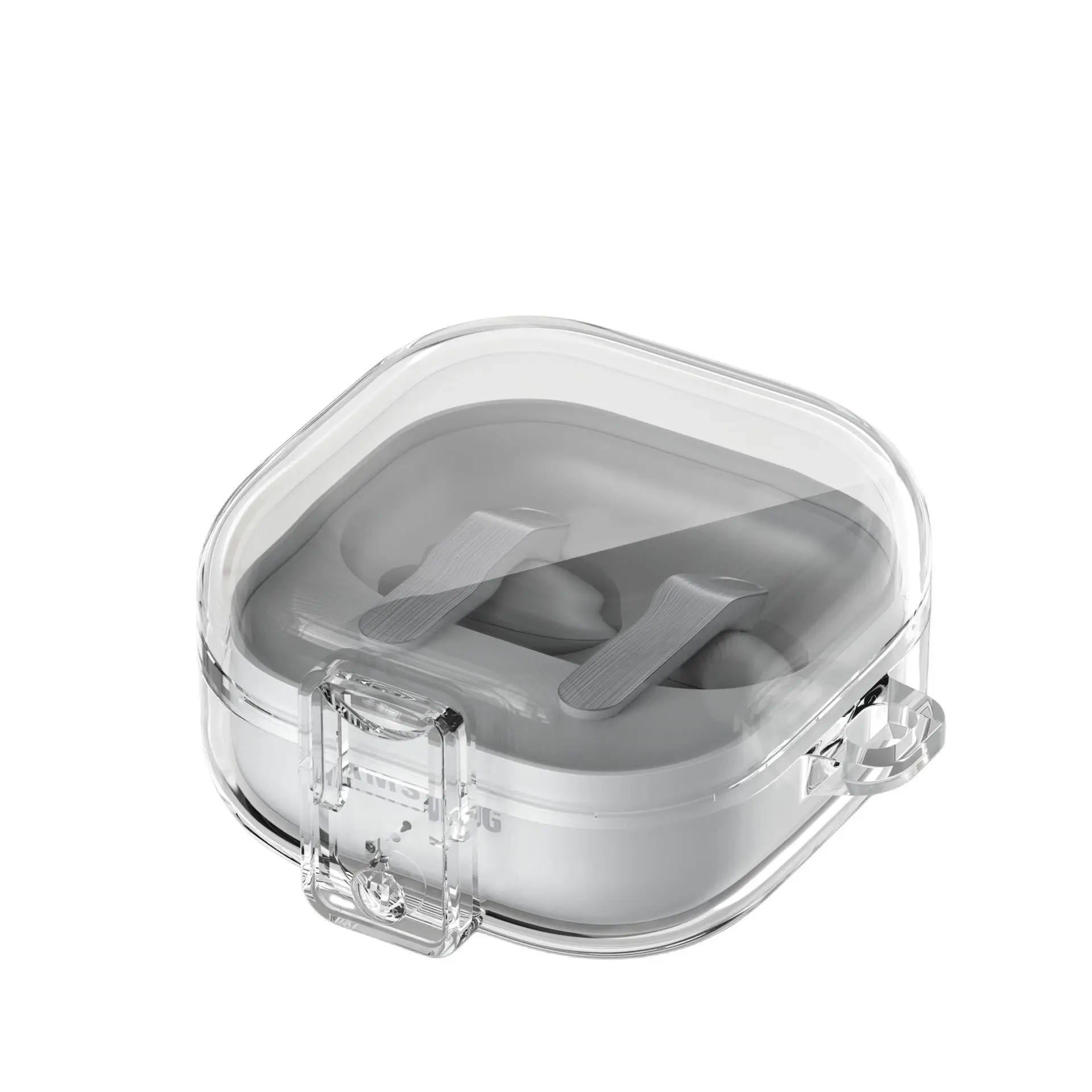 For Samsung Galaxy Buds 4 Pro /Buds 4 Case Phone Stand & Lock Clip Design Transparent Candy Cover For Galaxy Buds Pro 4 Case
For Samsung Galaxy Buds 4 Pro /Buds 4 Case Phone Stand & Lock Clip Design Transparent Candy Cover For Galaxy Buds Pro 4 Case