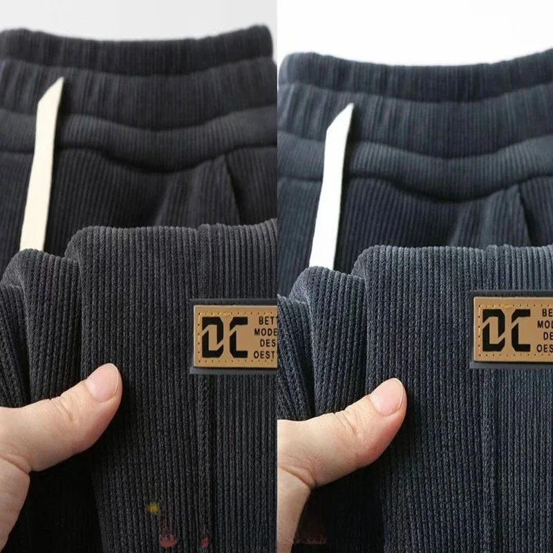 Loose Fit Corduroy Sweatpants for Men Autumn Winter New Sle Youth Faion Casual Workwear Long Pants Teenagers All-Match
Loose Fit Corduroy Sweatpants for Men Autumn Winter New Sle Youth Faion Casual Workwear Long Pants Teenagers All-Match