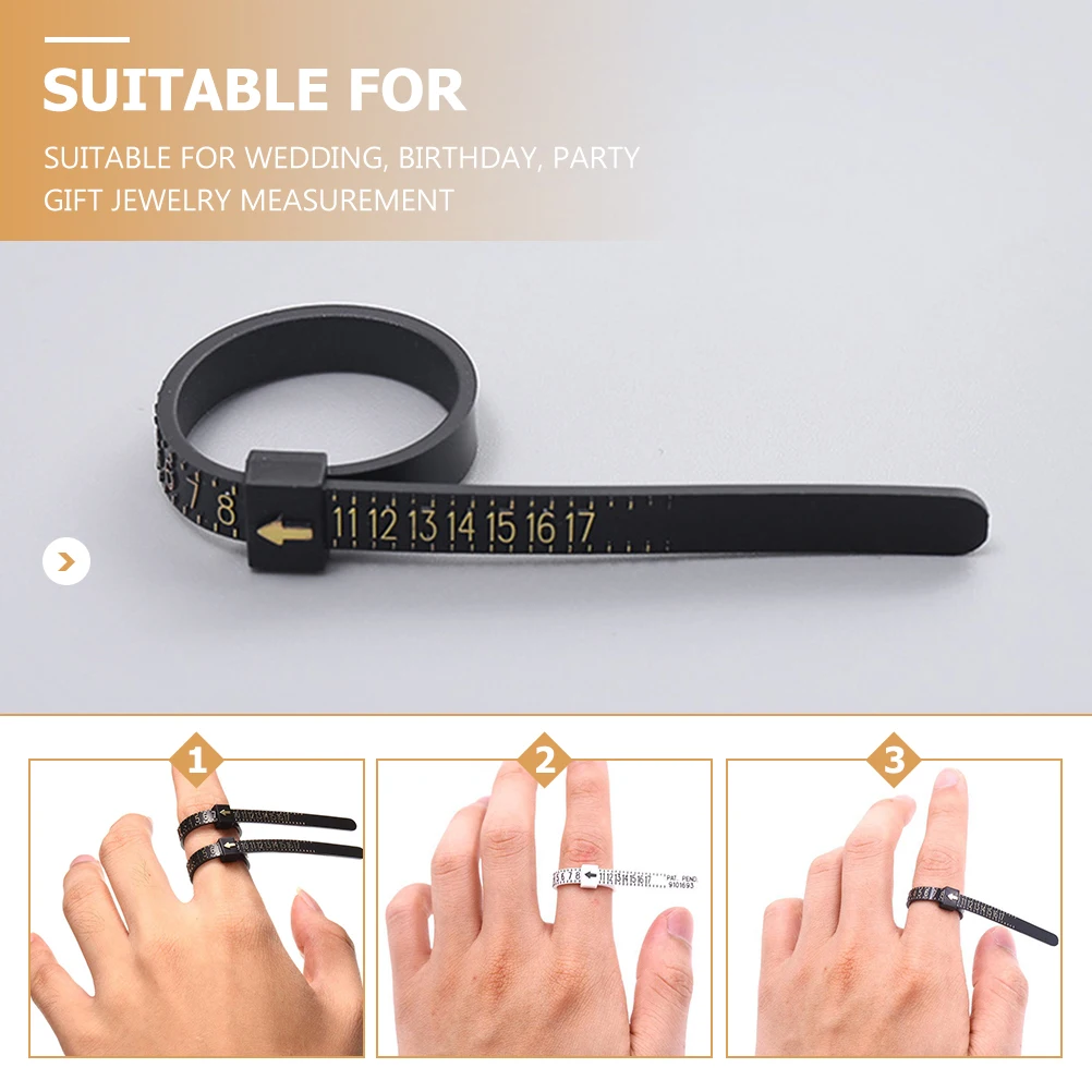 12 Pcs Finger Meter Sizer Measuring Tool Rings Bracelet The Adjustable Gauge Measurer
12 Pcs Finger Meter Sizer Measuring Tool Rings Bracelet The Adjustable Gauge Measurer