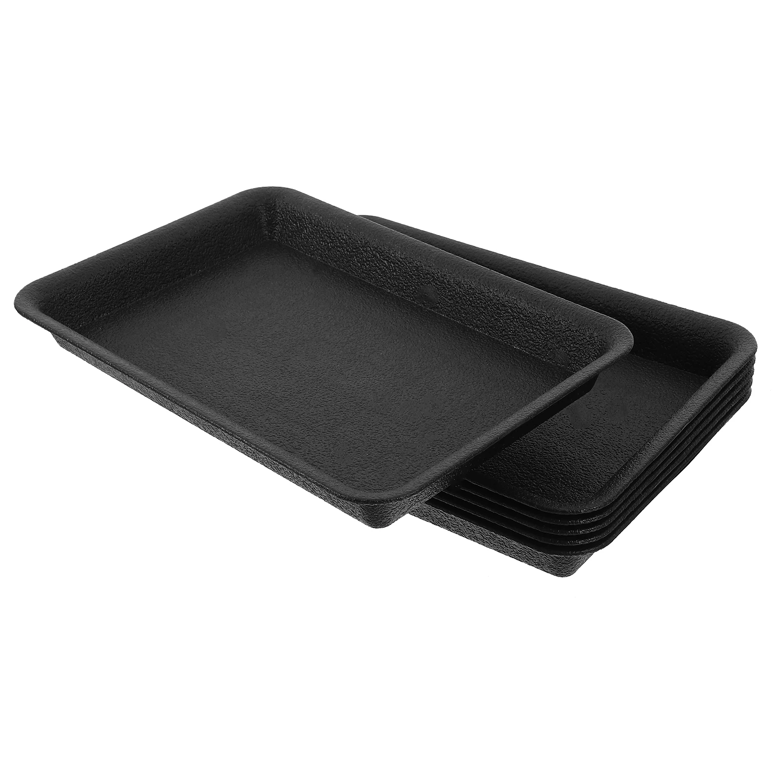 6pcs Rectangle Flower Pot Trays Black Plant Saucers for Potted Plants Drip Trays Water Catcher Plates Gardening
6pcs Rectangle Flower Pot Trays Black Plant Saucers for Potted Plants Drip Trays Water Catcher Plates Gardening
