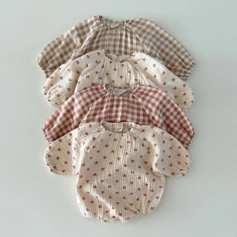 Infant Baby Boys Girls Long Sleeves Printing Jumpsuits Spring Leisure Newborn Kids Baby Girls Boys Children Rompers
Infant Baby Boys Girls Long Sleeves Printing Jumpsuits Spring Leisure Newborn Kids Baby Girls Boys Children Rompers