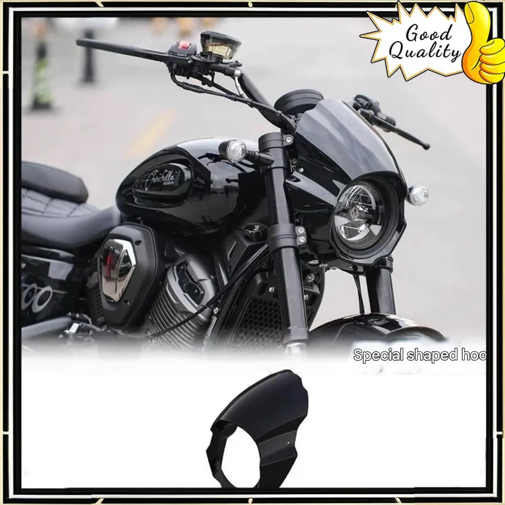 For BENDA ChinchiIIa 500 motorcycle head cover original car headlight cover special-shaped front windshield accessories
For BENDA ChinchiIIa 500 motorcycle head cover original car headlight cover special-shaped front windshield accessories