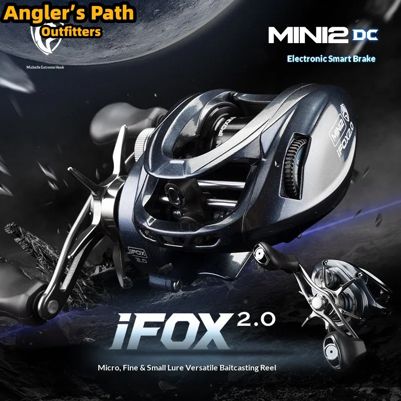 Hot Michel Ifox Baitcasting Reel Mini 2 Dc Electromagnetic Brake Dual Hall Sensor Ultra Light Lure General Purpose Fishing
Hot Michel Ifox Baitcasting Reel Mini 2 Dc Electromagnetic Brake Dual Hall Sensor Ultra Light Lure General Purpose Fishing