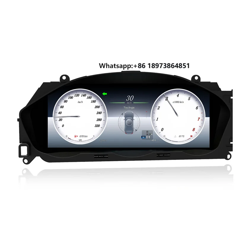 LCD 12.3 Inch Linux System Auto Speedometer Display for W204 NTG 4.5 Digital Dashboard Cluster
LCD 12.3 Inch Linux System Auto Speedometer Display for W204 NTG 4.5 Digital Dashboard Cluster
