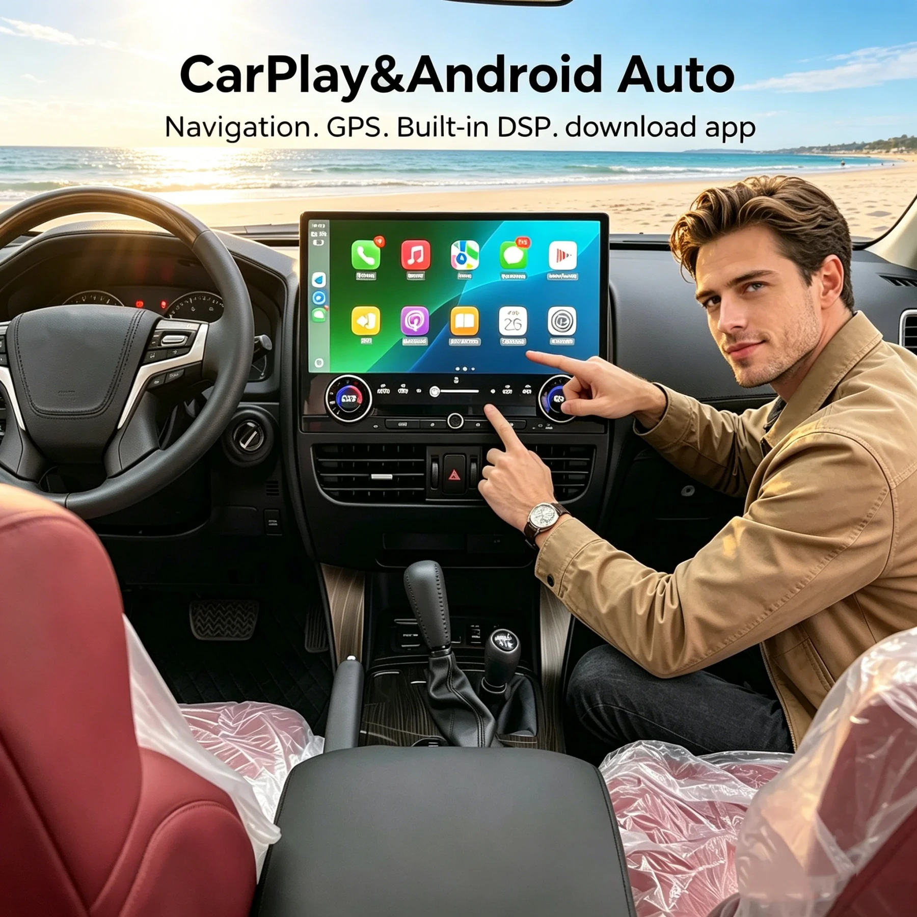 16.8" Android 13 Car Radio For Lexus Gx470 For Toyota Prado 120 2002-2009 Touch Screen Carplay GPS Video Player Multimedia Unit
16.8" Android 13 Car Radio For Lexus Gx470 For Toyota Prado 120 2002-2009 Touch Screen Carplay GPS Video Player Multimedia Unit