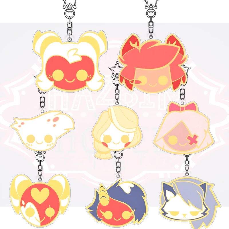 Acrylic Keychain Helluva Boss Creativity Cartoon Student Charlie Decoration Alastor Bag Pendant Anime Angel Dust Keyring Gift
Acrylic Keychain Helluva Boss Creativity Cartoon Student Charlie Decoration Alastor Bag Pendant Anime Angel Dust Keyring Gift
