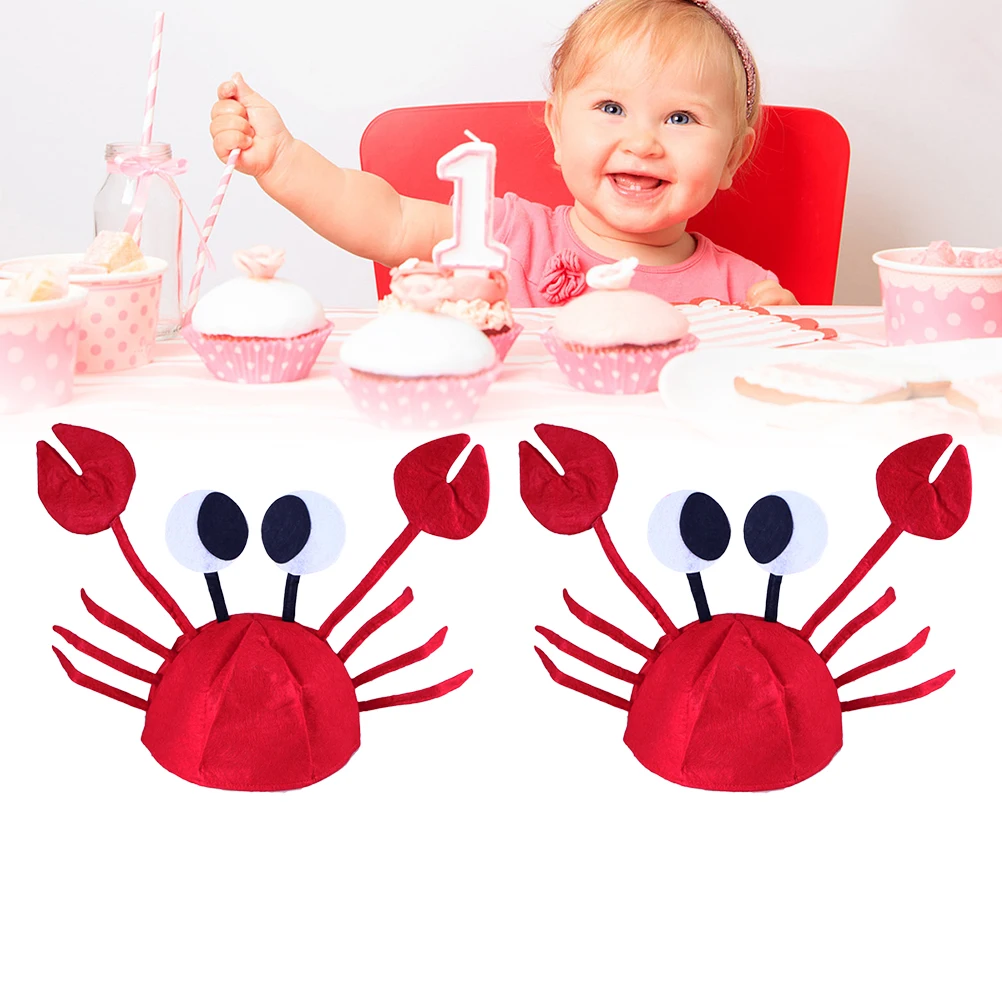 2 Pcs Piggy Crab Hat Child Christmas Decoration Halloween Party Hats Crazy for Adults
2 Pcs Piggy Crab Hat Child Christmas Decoration Halloween Party Hats Crazy for Adults