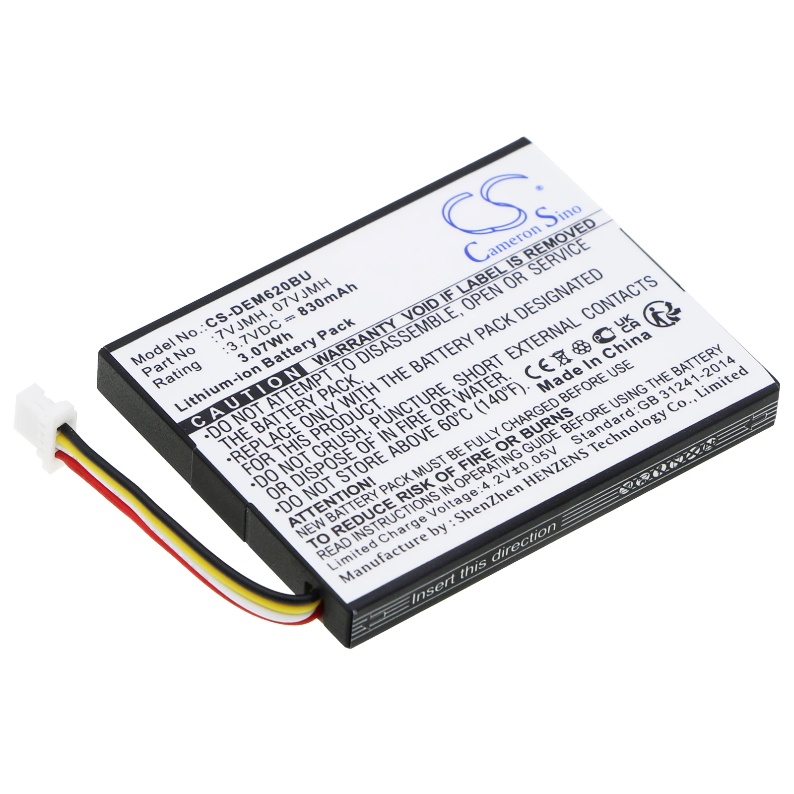 Li-ion RAID Controller Battery for DELL, 3.7V, 830mAh, Compatible Models: PERC H710, PERC H710P, PowerEdge M620, PowerEdge R320
Li-ion RAID Controller Battery for DELL, 3.7V, 830mAh, Compatible Models: PERC H710, PERC H710P, PowerEdge M620, PowerEdge R320