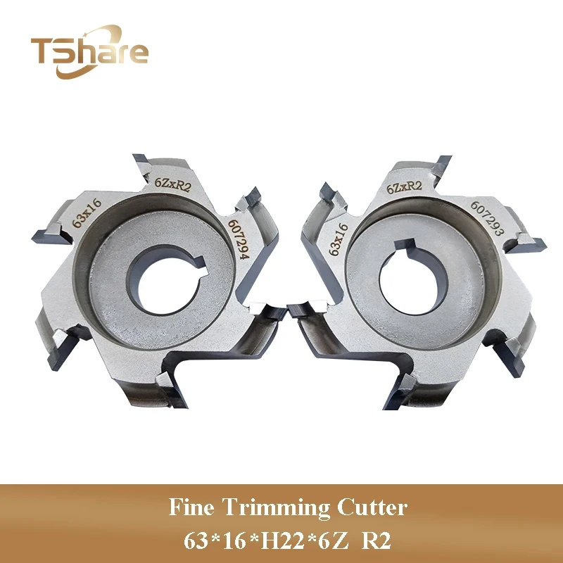 1Pair (L+R) 63x16xH22x6Z R2 Fine Trimming Cutter for Filato Optima Edge Banding Machine
1Pair (L+R) 63x16xH22x6Z R2 Fine Trimming Cutter for Filato Optima Edge Banding Machine