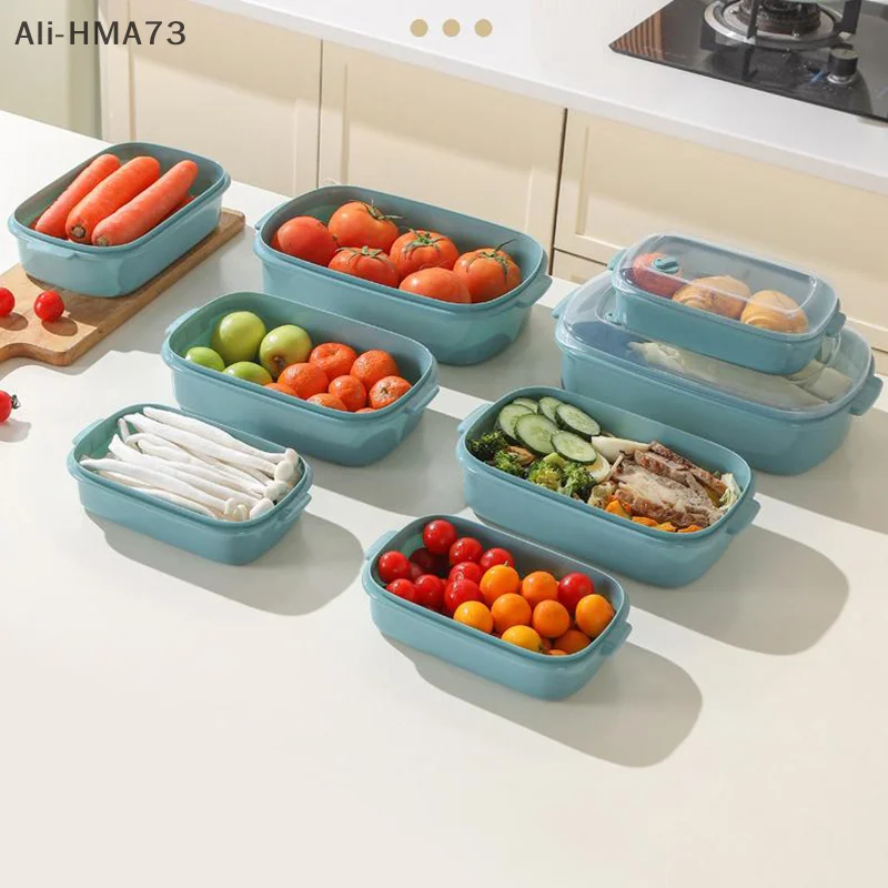 Food Storage Containers With Lid Fridge Meat Vegetable Fresh-Keeping Organizer Box For Kitchen Storage
Food Storage Containers With Lid Fridge Meat Vegetable Fresh-Keeping Organizer Box For Kitchen Storage