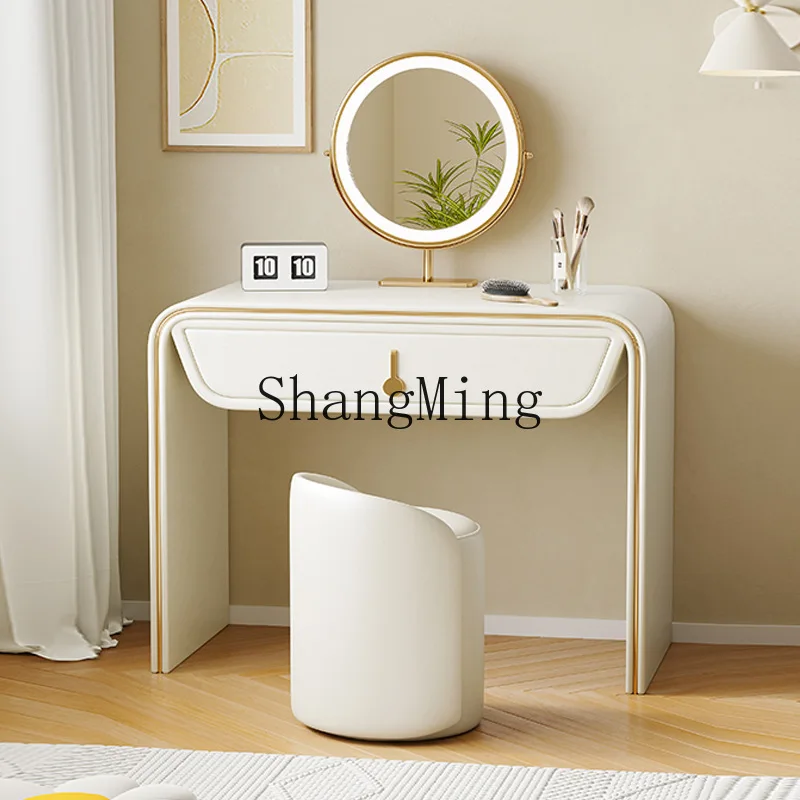 CL Minimalist High-End Dressing Table Modern Simple Internet Celebrity Bedroom Cream Style High-End Small Apartment Makeup Table 
CL Minimalist High-End Dressing Table Modern Simple Internet Celebrity Bedroom Cream Style High-End Small Apartment Makeup Table